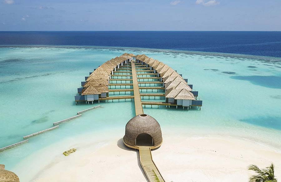 Elevating Luxury: Porcelain Stoneware at Maafushivaru Maldives Resort